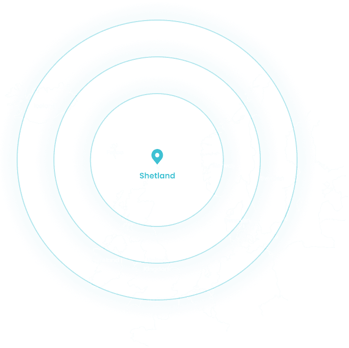 Shetland map